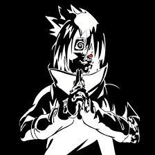 Customize and personalise your desktop, mobile phone and tablet with these free wallpapers! Itachi Curse Mark Minimalist Black And White By Jmichproduction Naruto Art Naruto Wallpaper Best Naruto Wallpapers