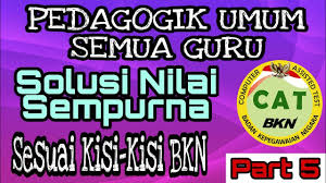 Check spelling or type a new query. Latihan Soal Skb Guru Sd Pgsd Guru Kelas Seleksi Cpns Bagian 3 Sesuai Kisi Kisi Bkn Youtube