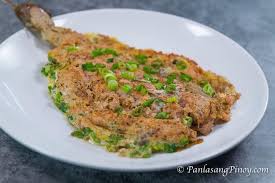 Talong At Tuna Torta Panlasang Pinoy Recipe Pompano Recipe Fried Pompano Recipe Recipes