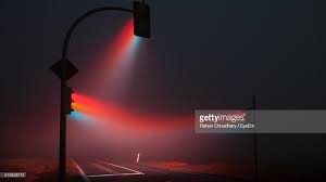 Low Angle View Of Traffic Light On Country Road Traffic Light Country Roads Views