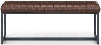 There are 321 upholstered dining bench for sale on etsy, and they cost $442.23 on average. Julian Bowen Brooklyn Brown Faux Leather Upholstered Dining Bench Cfs Furniture Uk