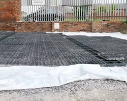 Gambar Geotextile Non Woven Structure