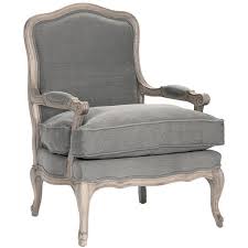 French Grey Amour Chair Upholstered Chairs French Country Chairs French Accent Chairs