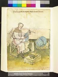 Wool Combing Arte Medieval Edad Media Tecnicas Textiles