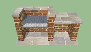 The source of heat can be coal, gas or electricity. How To Build A Barbeque Pit Howtospecialist How To Build Step By Step Diy Plans Outdoor Barbeque Brick Bbq Diy Outdoor Kitchen