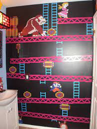 10 Awesome Video Game Themed Bedrooms Game Room Decor Gaming Themed Bedroom Video Game Themed Bedroom