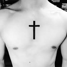 A large photo collection of cross chest tattoos. Top 51 Simple Cross Tattoo Ideas 2021 Inspiration Guide
