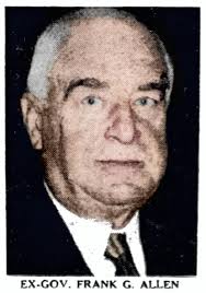 Former Massachusetts Governor Frank G. Allen Dead at 76-This Day in Norwood  History-October 10, 1950