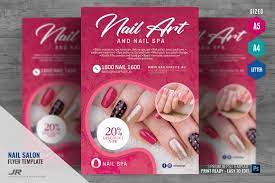 Nail Spa And Salon Flyer Nail Salon And Spa Nail Spa Spa Flyer