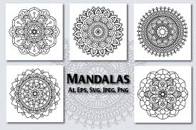 This makes them a great asset in web design. Free Svgs Download Mandalas Free Design Resources