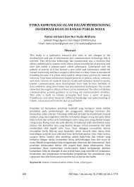 Https Journal Walisongo Ac Id Index Php Dakwah Article Download 1774 1391