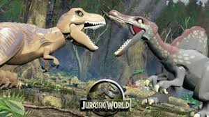 :) in this video i'll show you how to unlock spinosaurus in lego jurassic world!lego jurassic world indominus rex free . T Rex Vs Spinosaurus 13 Lego Jurassic World Youtube