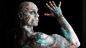 Back in the day tattoos inked all over the body could signify a social status, an initiatory rite, a marriage or celebration of the victory in war. France S Most Tattooed Man Told Not To Teach Nursery Children Bbc News