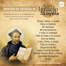 (usil) his or her express consent for his or her personal information to be included in the database of interested parties' personal information and used by the same for the purpose of. Oracion De Entrega De San Ignacio De Loyola Misioneros Digitales Catolicos Mdc