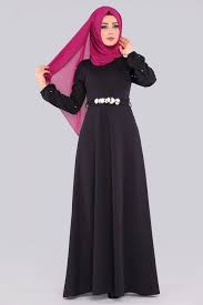 Gul Kemerli Tesettur Elbise Biss7797 Laci Elbise Elbise Modelleri Moda Stilleri