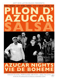 Time for a rumba!! This Saturday you can dance to Pilon D'Azucar band music  at Vie de Boheme in Portland! Te esperamos!