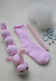 Sock Worm Crafts For Kids Sock Crafts Crafts