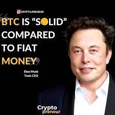 For The Third Time In A Few Months Tesla S Chief Executive Elon Musk Decided To Name Drop Bitcoin O Fiat Money Tesla Tesla S