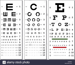 eye chart stock vector art illustration vector image