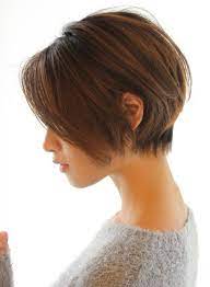 30代40代50代ひし形耳かけショート 髪型ショートヘア ビューティーナビ ヘアスタイル ヘアスタイリング 50代 ヘアスタイル