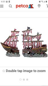 With pirate ship i just make an excel file with all the addresses and in 2 minutes can print postage for all of them! Penn Plax Striped Pirate Ship 20 5 L X 20 75 W Petco