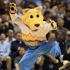 Supermascot monday (outdoor halfcourt shot). Best Supermascot Rocky Feuds Denver Stiffs