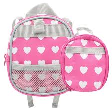 Doll Backpack Set Of 2 Doll Size Back Pack And Lunch Bag Fits American Girl Dolls My Life Dol Doll Backpack American Girl Doll Accessories My Life Doll Stuff