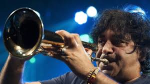 Serbian Trumpeter Boban Markovic Performs During Editorial Stock Photo