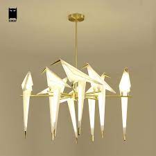 You choose from (3) color temperatures using an integrated switch directly on fixture. Gold Iron Bird Luxury Chandelier Light Fixture Modern Pendant Lamp Design Lustre Chandelier Ceiling Lights Modern Pendant Lamps Ceiling Light Fixtures