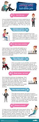 28 part time courses in malaysia. 7 Essential Tips For Juggling Part Time Study And A Full Time Job Infographic Jobsdb Hong Kong