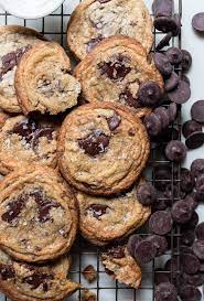 The Best Halva Chocolate Chip Cookies Bibbyskitchen Recipes Baking Recipe Chocolate Chip Cookies Chocolate Dessert Recipes Halva Recipe