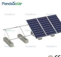 OEM Flat Roof Solar PV Fixed Triangle Bracket Racking ...