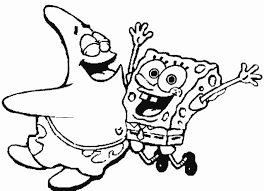 Each printable highlights a word that starts. Spongebob Characters Coloring Pages Coloring Home