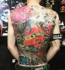 Hình tượng quỷ oni đã xuất hiện lâu đời ở nhật bản. Hinh XÄƒm Máº·t Quá»· Kin LÆ°ng Ä'áº¹p Tattoo Máº·t Quá»· Cho Nam