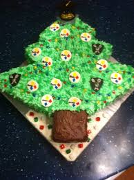 A christmas decoration is any of several types of ornamentation used at christmastime and the greater holiday season. Christmas Tree With Steelers And Raiders Ornaments Cakecentral Com
