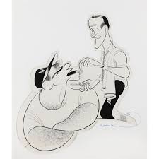 Al Hirschfeld Original Pen Ink Drawing Of Jack Lemmon And Walter Matthau In The Odd Couple Caricature Ink Pen Drawings Jack Lemmon