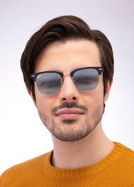 RB 3716 9160/AJ Clubmaster Metal