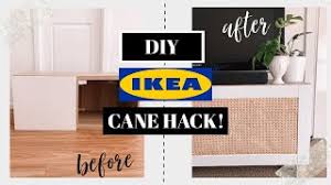 In cottage or tropical decor, the wicker tv console brings its own sense of relaxed style. Diy Ikea Hack Cane Tv Unit Very Easy Youtube