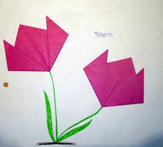 Damit können sie blume häkeln zum dekorieren des hauses, zum basteln (z.b. Tulpen Falten Kinderspiele Welt De