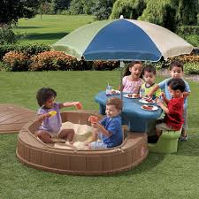 Naturally Playful Summertime Play Center Kids Sandbox Play Centre Kids Picnic Table