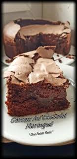 Gateau Au Chocolat Meringue Gateau Chocolat Recette Gateau Chocolat Patisserie