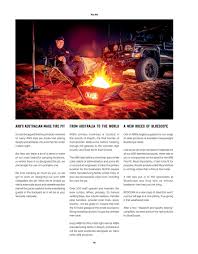 Most are fueled by propane tanks, but can be converted to natural gas if needed. Arb 4x4 Accessories 4x4 Culture Issue 60 Page 76 77