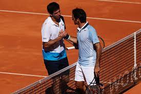 Federico delbonis tennis offers livescore, results, standings and match details. Roger Federer Stunned By Federico Delbonis In Hamburg Bleacher Report Latest News Videos And Highlights