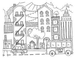 Compare Contrast City Country Drawings With Venn Diagram Elementary City Drawing Sketch Book Compare And Contrast