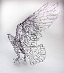 Wire Birds Wire Sculpture And Illustration Wire Sculpture Wire Art Sculpture
