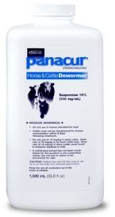 If you're a breeder, the manufacturer recommends treating your puppies with liquid panacur small animal 2.5 percent (10 percent for large puppies) at two and five weeks, with a third treatment before the puppies go to new homes. Panacur L Wormer For Horses Cattle Medi Vet