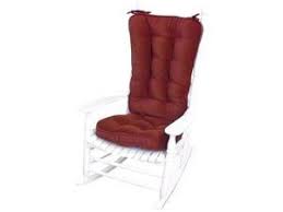 Arlee home fashions brushed faux fur backrest pillow. Greendale Home Fashions Jumbo Rocking Chair Cushion Set Hyatt Fabric Scarlet Patio Furniture Cushions Pads Home Garden