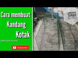 Papan kayu dipotong menjadi beberapa bagian. Cara Pembuatan Kandang Kotak Dari Kawat Ram Youtube