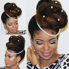 50 Superb Black Wedding Hairstyles Natural Hair Bun Styles Black Wedding Hairstyles Natural Hair Styles