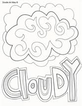 You can save your interactive online coloring pages that you have created in your gallery, print the coloring pages to your printer, or email them to friends and family. Weather Coloring Pages Classroom Doodles